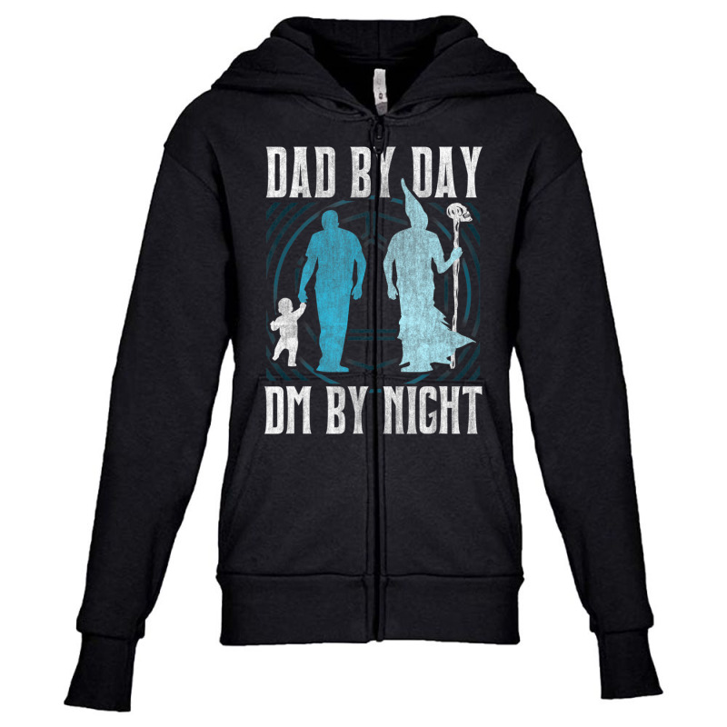 Trending Tabletop Gaming Dad Rpg Role Playing Dm Youth Zipper Hoodie by femalesbaubles | Artistshot