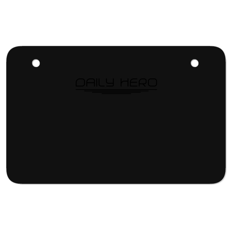 Daily Hero Atv License Plate | Artistshot