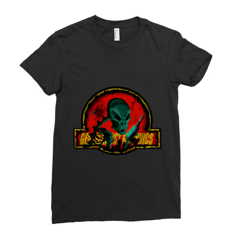 Hot Trend Alien Park Ladies Fitted T-shirt | Artistshot