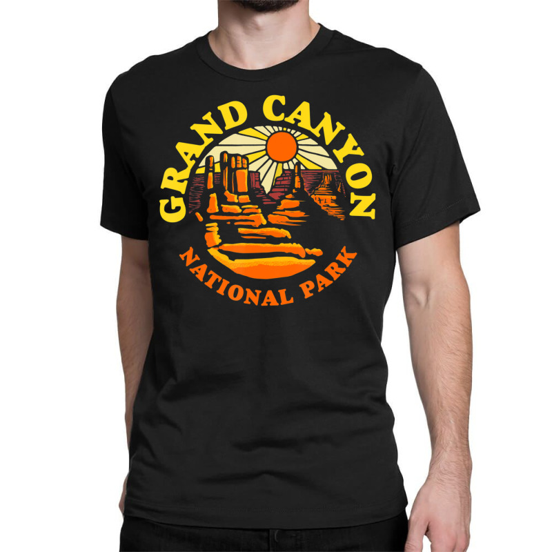 Limited Edition Grand Canyon National Park Arizona Vintage 80s Hiking Classic T-shirt by haodinhvan1 | Artistshot