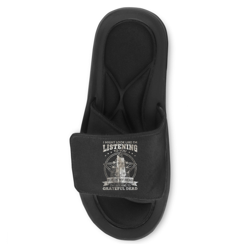 Trending Grateful Music Dead Slide Sandal | Artistshot