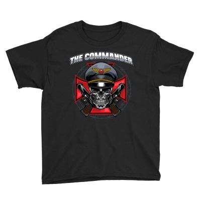 Skull Commanderbb Shirt Design Of Skull Commander Youth Tee Designed By Roger