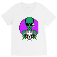 Psychobilly Pur T Shirt Classique V-neck Tee | Artistshot