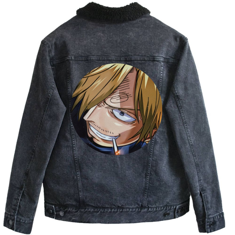 Sanji ,une Pièce  T Shirt Classique Unisex Sherpa-lined Denim Jacket | Artistshot