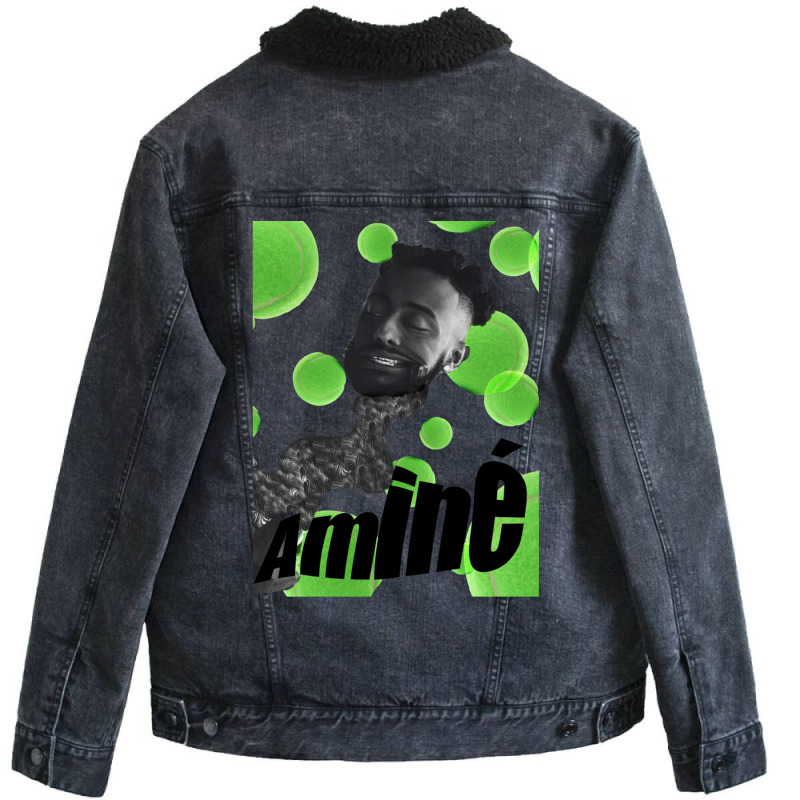 Aminé Limbo Album Poster Unisex Sherpa-Lined Denim Jacket by FaunBrown | Artistshot