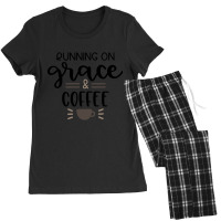 Hot Trend Running On Grace And Coffee Women's Pajamas Set | Artistshot