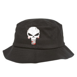 Custom Vintage The Punisher Bucket Hat 