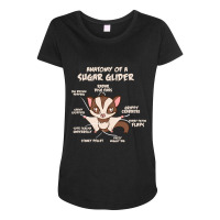 Trending Anatomy Of A Sugar Glider Possum Maternity Scoop Neck T-shirt | Artistshot