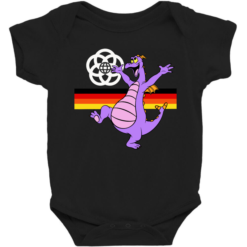 Happy Little Purple Dragon Of Imagination Baby Bodysuit by Golden Store | Artistshot