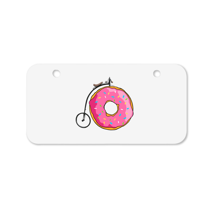 Trending Penny Farthing Donut Bicycle License Plate | Artistshot