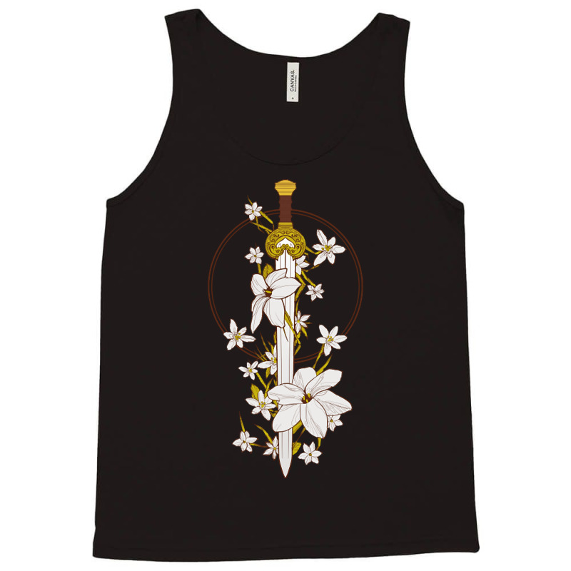 Trending Petals On The Burial Mounds Tank Top by Milne Charlton | Artistshot