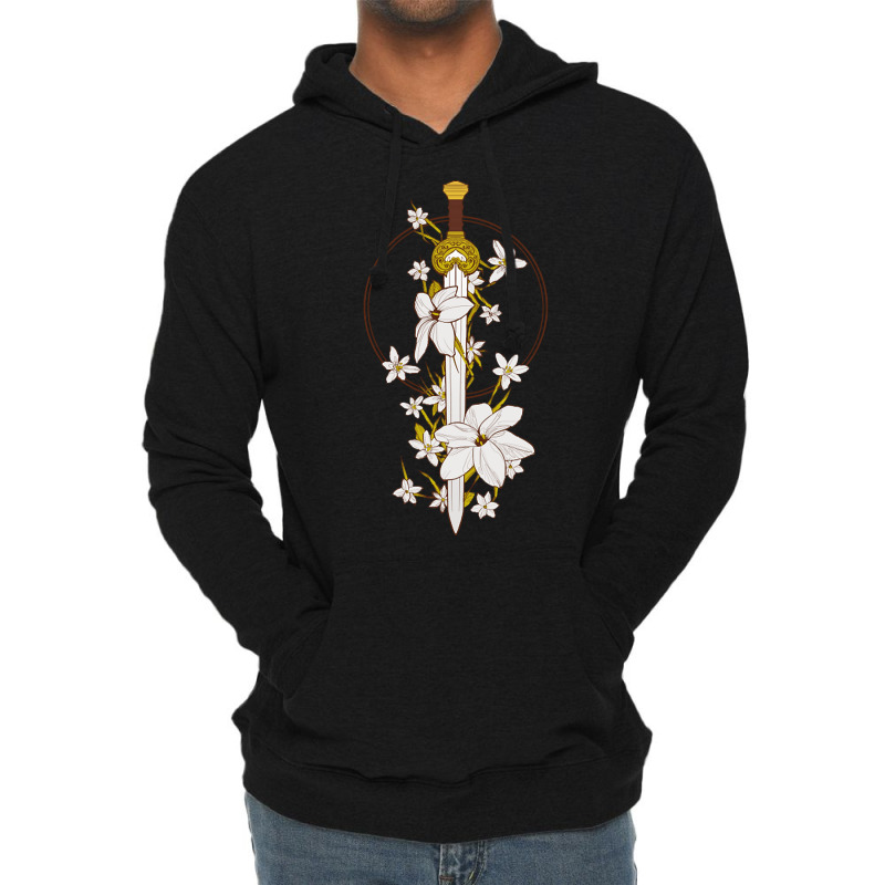 Trending Petals On The Burial Mounds Lightweight Hoodie by Milne Charlton | Artistshot