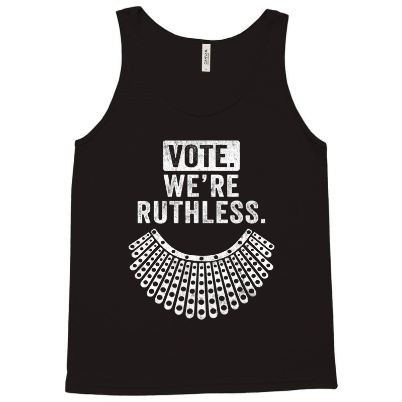 Women Vote We're Ruthless Tank Top | Artistshot