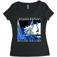 Johnson Space Center, Johnson, Space Center, Johnson Space, Center, Jo Women's Triblend Scoop T-shirt | Artistshot