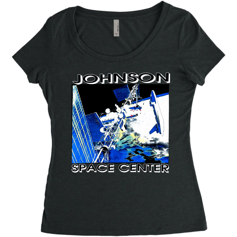 Johnson Space Center, Johnson, Space Center, Johnson Space, Center, Jo Women's Triblend Scoop T-shirt by SHOPODKA | Artistshot