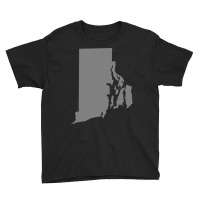 Limited Edition Rhode Island Gray Youth Tee | Artistshot