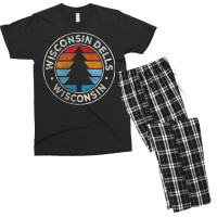 Limited Edition Wisconsin Dells Wisconsin Wi Vintage Retro 70s Men's T-shirt Pajama Set | Artistshot