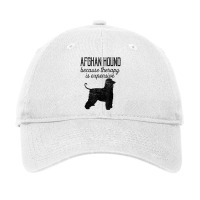 Hot Trend Afghan Hound Because Therapy Is Expensive Adopt Dont Shop Adjustable Cap | Artistshot