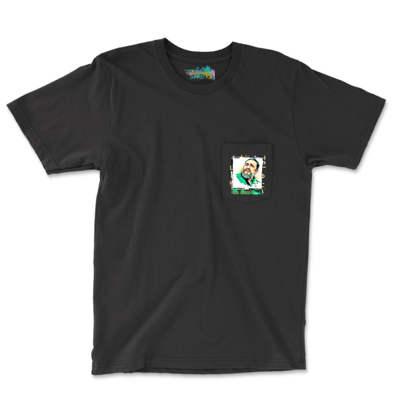 Fidel Castro Cuba Pocket T-Shirt by JeremyHurley | Artistshot