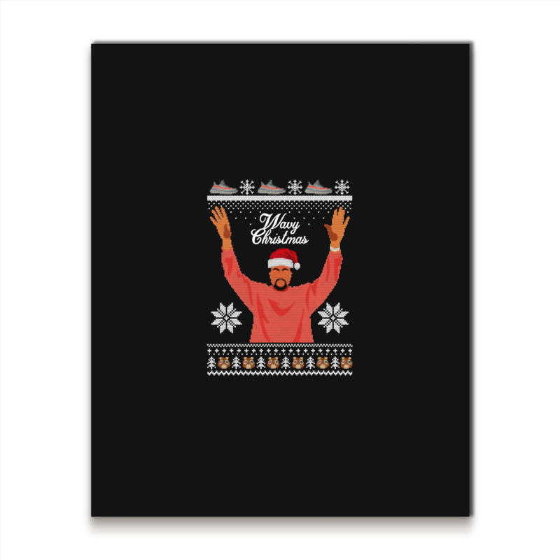 Hiphop Bear Ugly Xmaser Merry Chrismas Metal Print Vertical | Artistshot