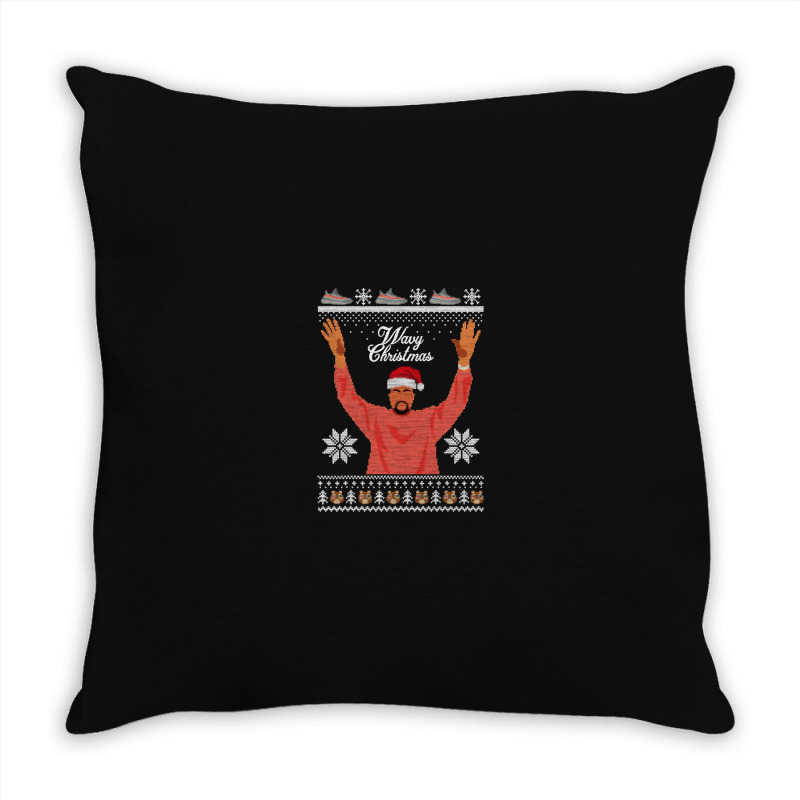 Hiphop Bear Ugly Xmaser Merry Chrismas Throw Pillow | Artistshot