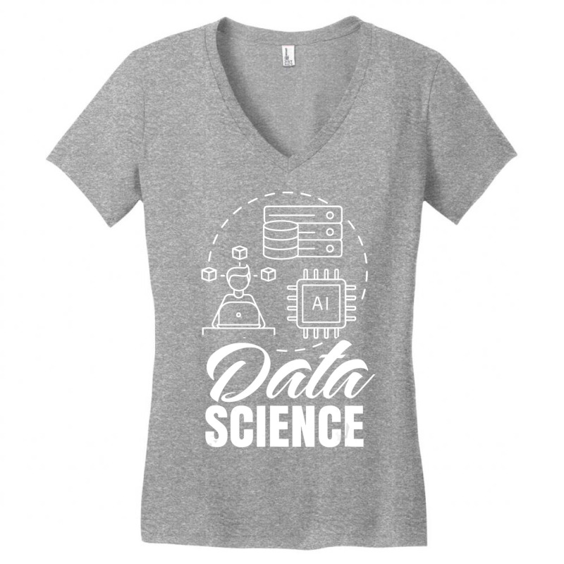 Trending Data Science Analytics Scientist Analyst Women's V-Neck T-Shirt by bummercaught | Artistshot