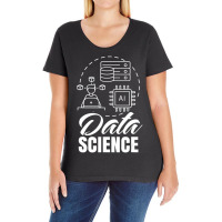 Trending Data Science Analytics Scientist Analyst Ladies Curvy T-shirt | Artistshot