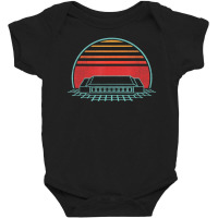 Hot Trend Harmonica Mouth Organ Retro 80s Style Baby Bodysuit | Artistshot