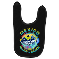 Limited Edition Mexico Akumal Beach (riviera Maya), Clown Triggerfish Baby Bibs | Artistshot