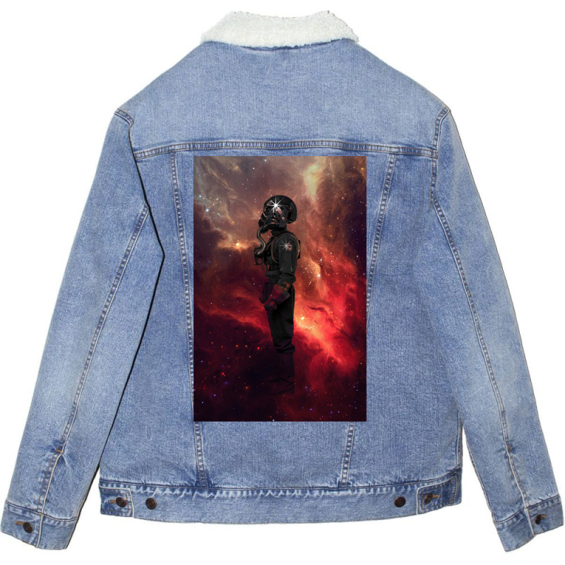 Dark Solder Unisex Sherpa-lined Denim Jacket | Artistshot