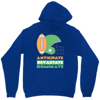 Anticipate Devastate Dominate  Rug Unisex Hoodie | Artistshot