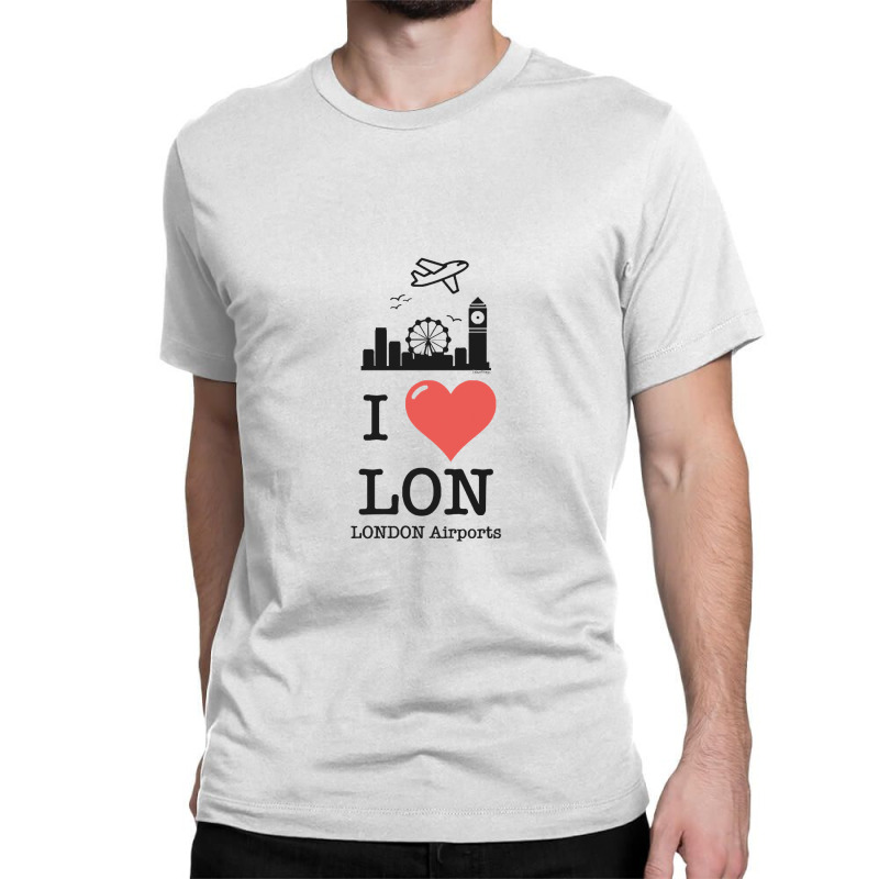 I Lovelike London Airports Classic T-shirt | Artistshot