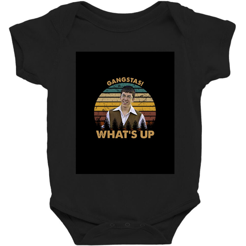 Gangstas! What's Up - American Comedy Film Arts Baby Bodysuit by AcostaLopezJuan | Artistshot