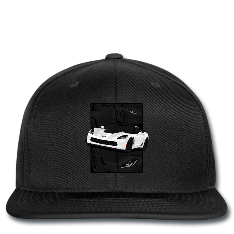 Hot Trend Z06 White Printed Hat | Artistshot