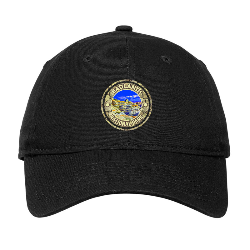 Hot Trend Badlands National Park Adventure, South Dakota Stone Sign Adjustable Cap | Artistshot