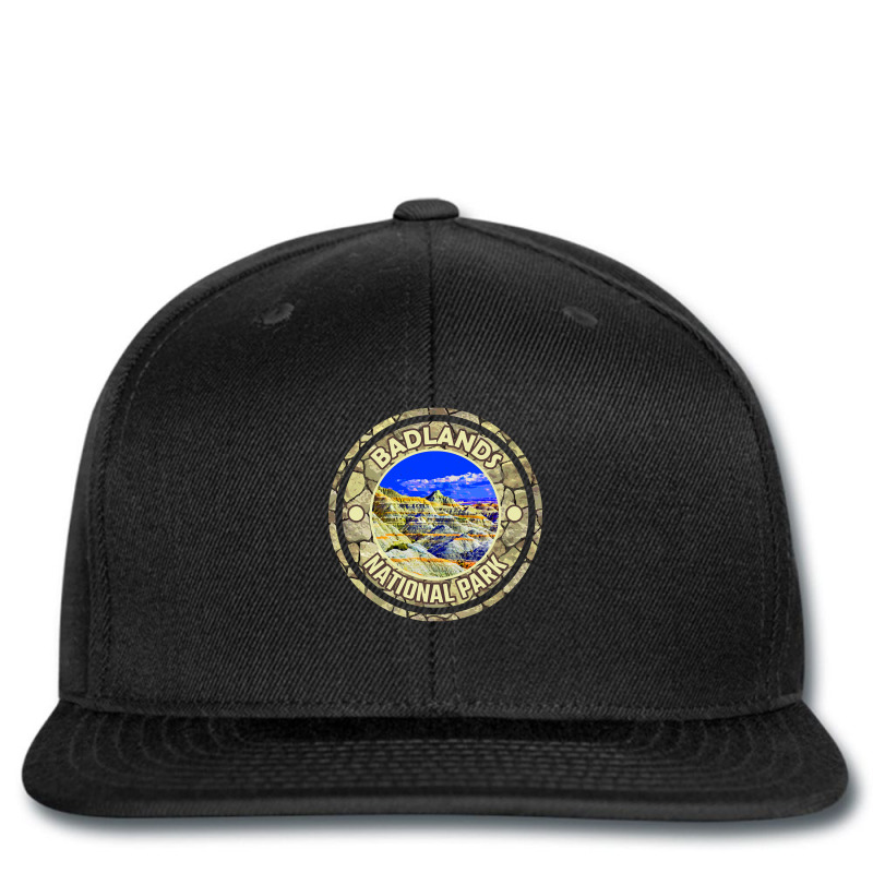 Hot Trend Badlands National Park Adventure, South Dakota Stone Sign Printed Hat | Artistshot