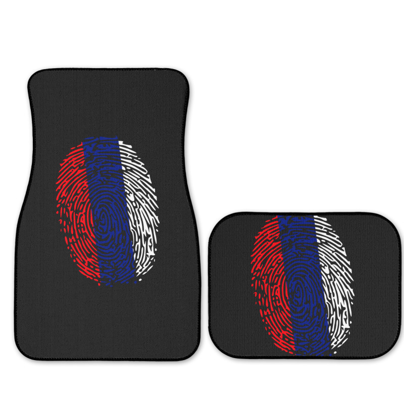 Fingerprint Russia Flag Full Set Car Mats by JeremyHurley | Artistshot