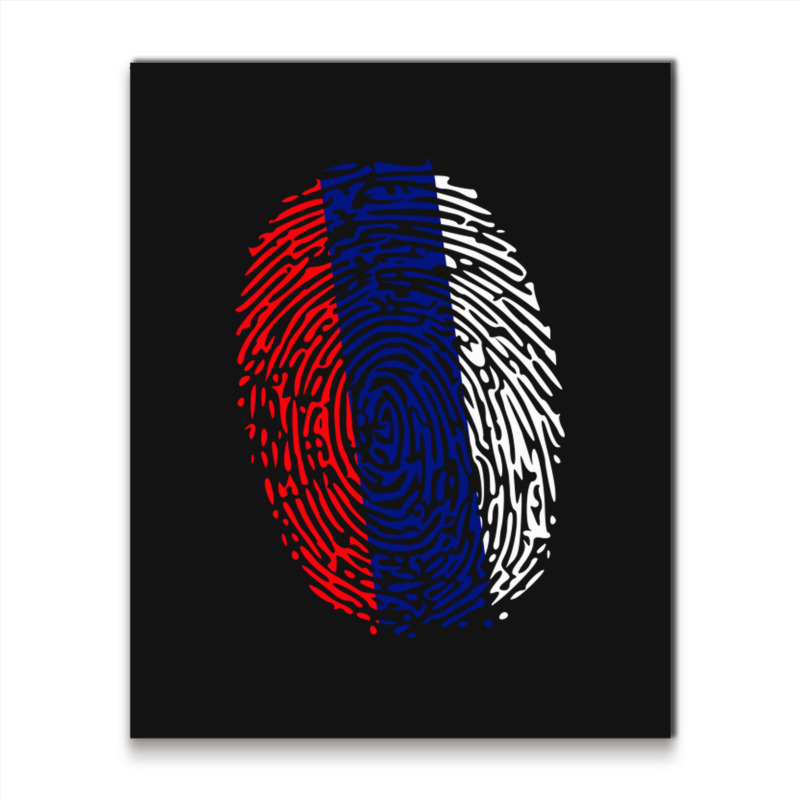 Fingerprint Russia Flag Metal Print Vertical by JeremyHurley | Artistshot