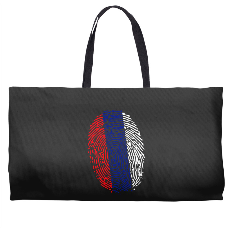 Fingerprint Russia Flag Weekender Totes by JeremyHurley | Artistshot