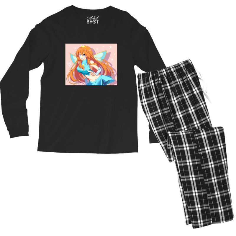 Winx Club Fan Art Work 1   1 Men's Long Sleeve Pajama Set by ShelleyDoppelmayr | Artistshot