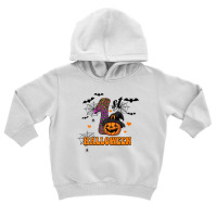 Funny My First Halloween Cute Pumpkin Spooky Costume Toddler Hoodie | Artistshot