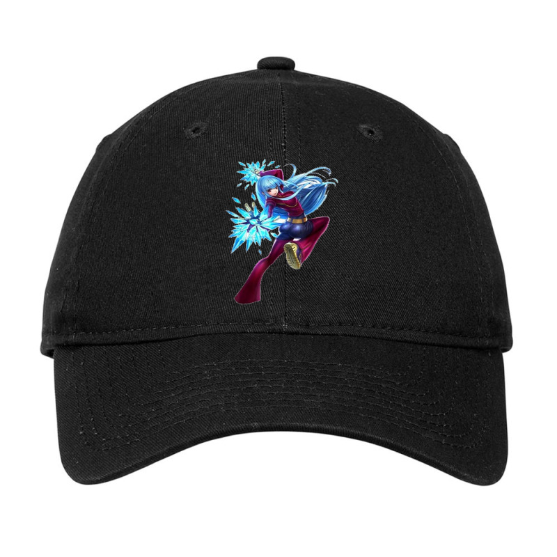 Trending Kula Diamond Anime Kof 98 Adjustable Cap | Artistshot