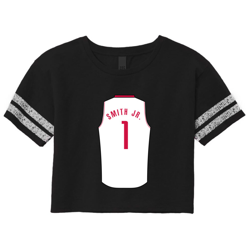 Jabari Smith Jr Jersey 11 Scorecard Crop Tee by StaceyKerry | Artistshot