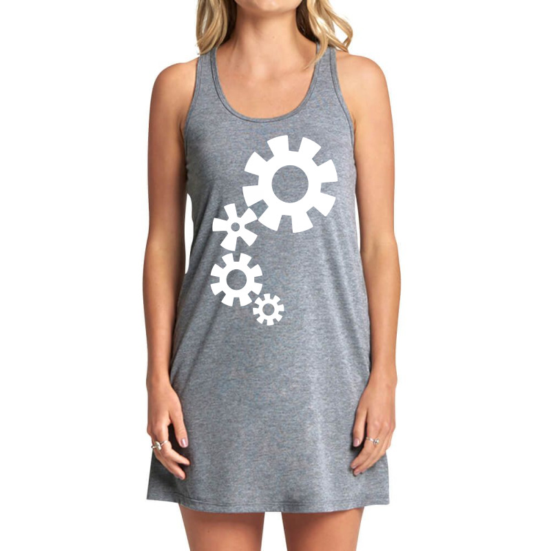 Mechanic Gears Tank Dress by BON T-SHIRT | Artistshot