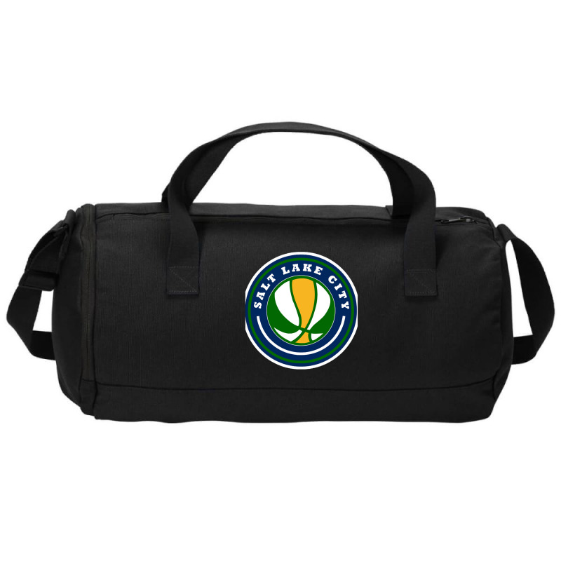 Salt Lake City Basketball Boy Duffel Bag | Artistshot