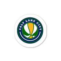 Salt Lake City Basketball Boy Sticker | Artistshot