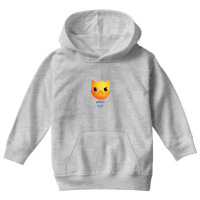 Angry Cat Youth Hoodie | Artistshot