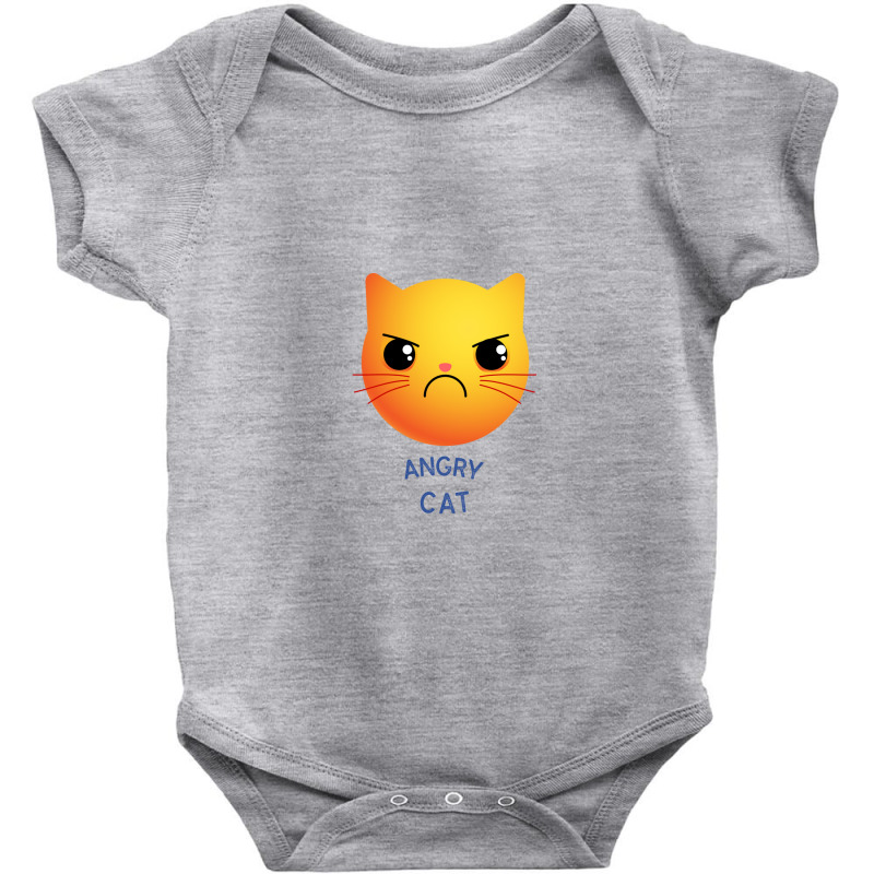 Angry Cat Baby Bodysuit by LievenMarsden | Artistshot