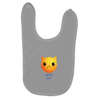 Angry Cat Baby Bibs | Artistshot