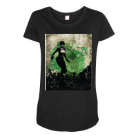 Resi Zero Rebecca Chambers Minimalist Art Maternity Scoop Neck T-shirt | Artistshot